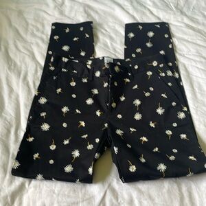 Flowers printed pants from Gap